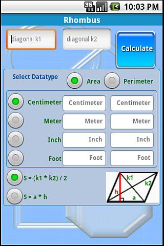 Program To Calculate Area And Perimeter Of Rectangle
