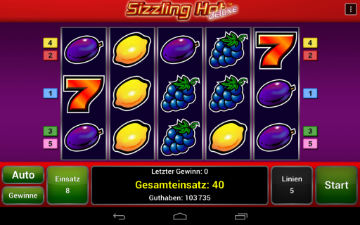 Casino Free Games Sizzling Hot