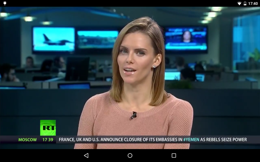 rt news (russia today)